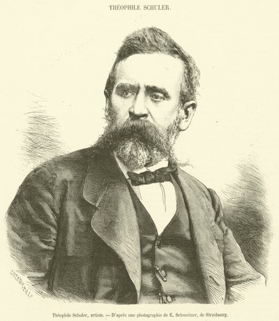 Theophile Schuler, konstnär (gravyr) av French School