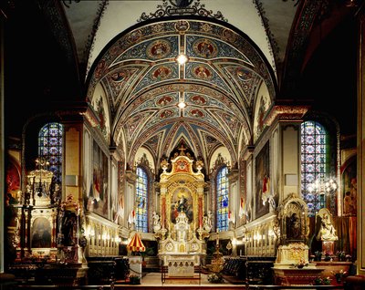 Thierenbach (68) - interiören av katedralen Notre-Dame de L