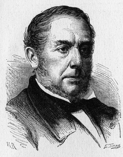 Théophile Jules PELOUZE (1807 - 1867), fransk kemist - i "Album de la Science; berömda vetenskapsmän; Stora upptäckter””” 1896. av French School