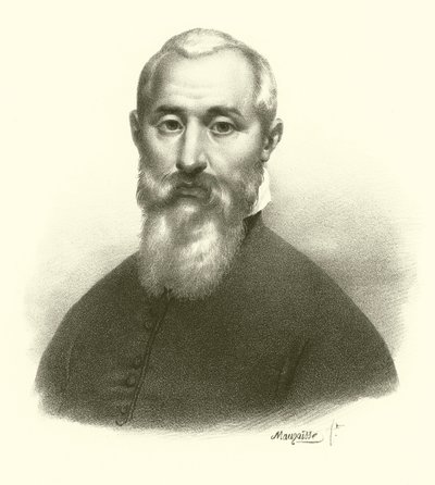 Tintoretto, porträtt av French School