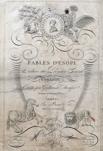 Titelsidan för "" Fables d