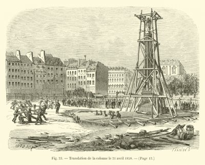 Översättning av kolumnen den 21 april 1858 av French School