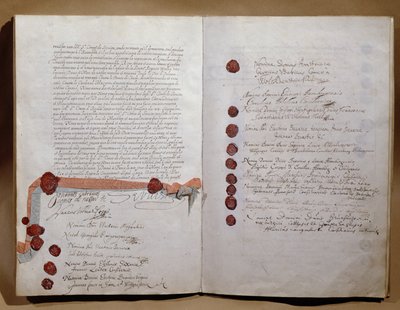Fördraget i Westfalen, undertecknat i Munster den 24 oktober 1648 (se 212750) av French School