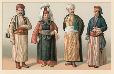 Turkiet kostym av French School