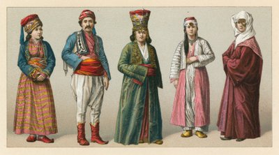 Turkiet kostym av French School
