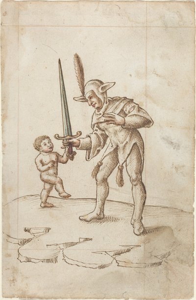 Wende das scharfe Schwert ab [fol. 44 recto], um 1512-1515 von French School