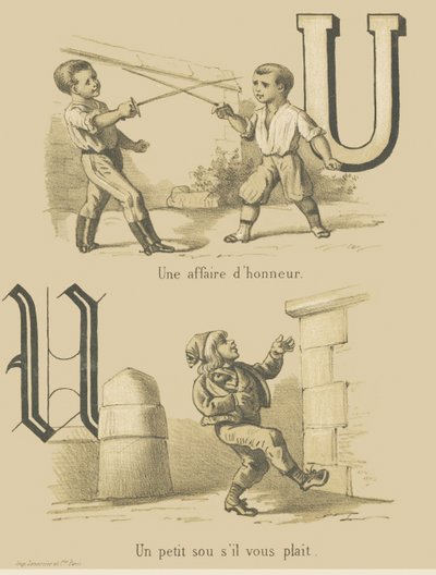U: En fråga om heder/En liten slant tack av French School