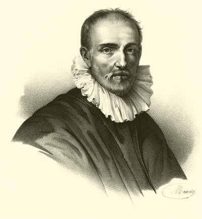 Oidentifierad målare (gravyr) av French School