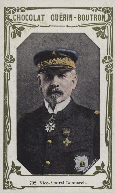 Vice-amiral Ronnarch (färgad bild) av French School