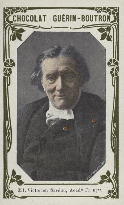Victorien Sardou, Franska Akademien (färgad bild) av French School