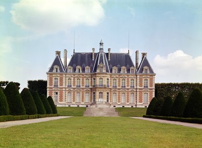 Utsikt över slottet av French School