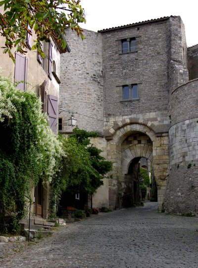 Utsikt över Porte des Ormeaux av French School