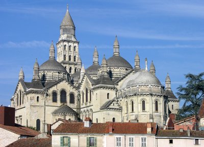 Utsikt över exteriören, påbörjad 1125 av French School