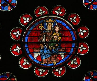 Virgin & Child (w121) av French School