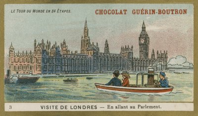 Besök i London - på väg till Houses of Parliament av French School