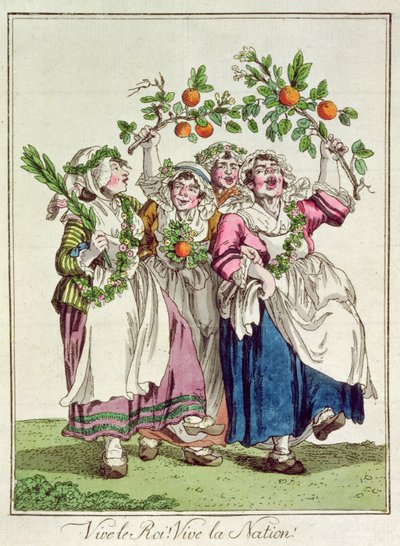 Länge leve kungen! Länge leve nationen!, 1789 av French School