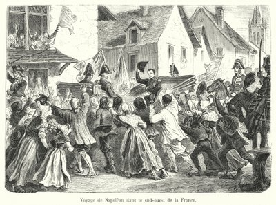 Napoleons resa till sydvästra Frankrike av French School