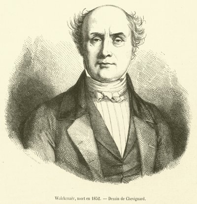 Walckenaer, död 1852 av French School