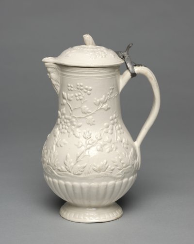 Vattenkanna, tillverkad av Pont-aux-Choux Factory, ca 1770 av French School