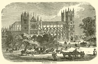 Westminster Abbey (gravyr) av French School