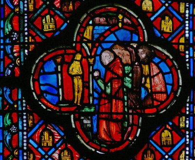 Fönster w10 the Idolaters Ez VI 13 av French School