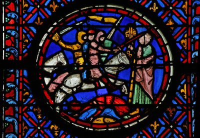 Fönster w12 folket kapitulerar - de erbjuder stadens nycklar Judith III 9-17 av French School