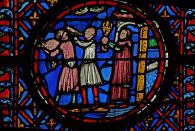 Fönster w12 folket kapitulerar - de erbjuder stadens nycklar Judith III 9-17 av French School