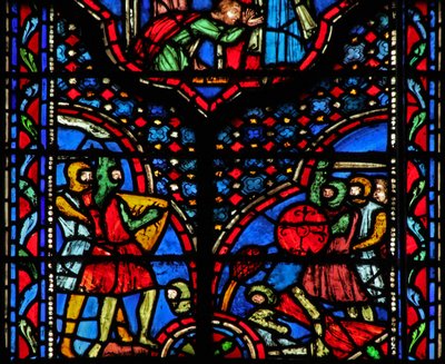 Window w14 En stridsscen av French School