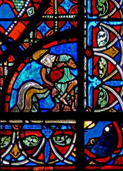 Fönster w15 som visar donatorer - vattenbärare av French School