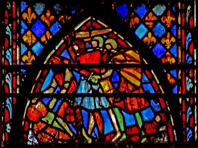 Fönster w3 israeliternas seger över midjaniterna Numb XXX1 7 av French School