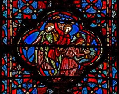 Fönster w4 Achans och hans familjs straff Josh VII 20-26 av French School