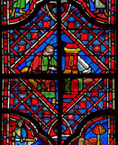 Fönster w6L Jesajas vision av Jerusalem. Är 126 av French School