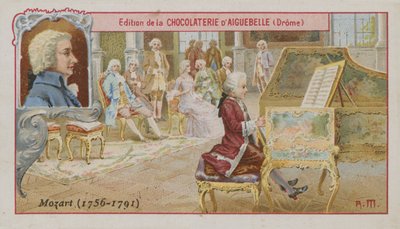 Wolfgang Amadeus Mozart, österrikisk kompositör av French School