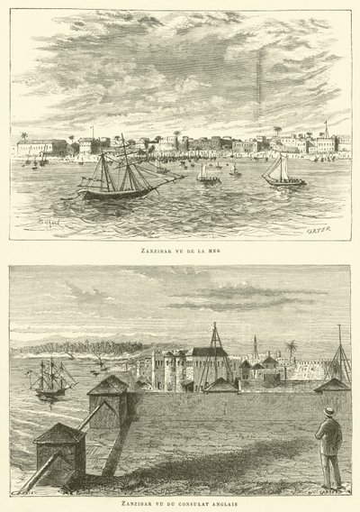 Zanzibar (gravyr) av French School