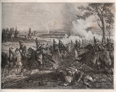 slaget vid CASTIGLIONE: i sitt italienska fälttåg besegrar Napoleon österrikarna under Wurmser, vilket tvingar dem att dra sig tillbaka till Mantova. 5 augusti 1796 - New National Encyclopedia av Maurice La Charest - 1870 - av French School