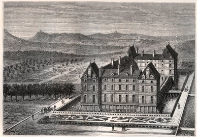 utsikt över slottet Rosny av French School
