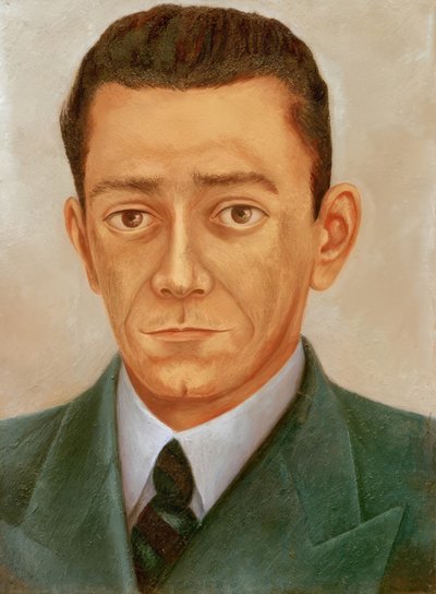 Porträtt Ing. Eduardo Morillo Safa av Frida Kahlo