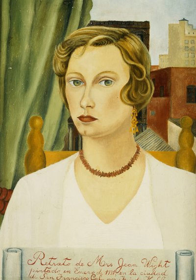 Porträtt av fru av Frida Kahlo