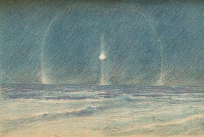 Ljusfenomen i polarnatten, 22 november 1893, 1897. av Fridtjof Nansen