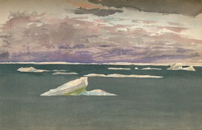 Off the Edge of the Ice - Gathering Storm, 14 september 1893, 1897 av Fridtjof Nansen