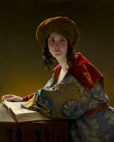 Den unga österländska kvinnan, 1838. av Friedrich Amerling