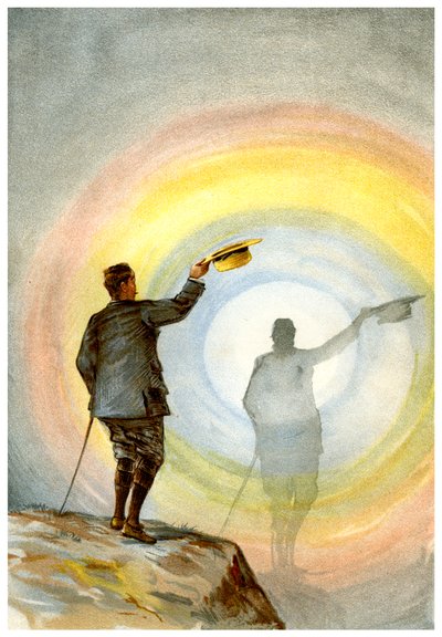 Spöket och den cirkulära regnbågen, 1898. av Friedrich Arnold Brockhaus