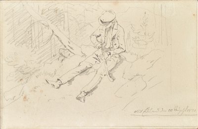 Ungdom med topplock av Friedrich August Mathias Gauermann