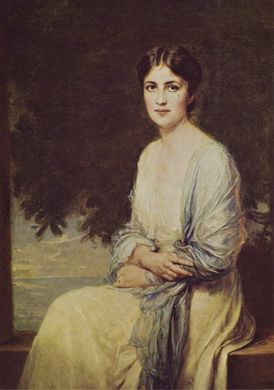 Bertha Krupp, von Kaulbach av Friedrich August von Kaulbach