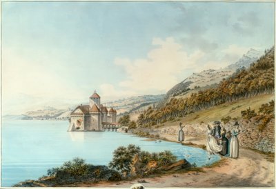 Slottet Chillon av Friedrich Georg Wexelberg