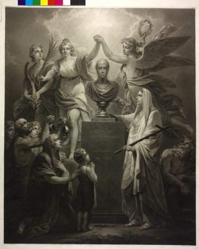 Apotekos av kejsar Frans II - Fredens välsignelse av Friedrich Heinrich Fuger