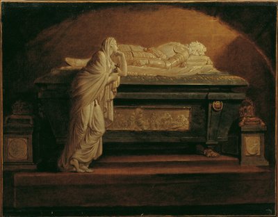 Kejsar Leopold II:s grav av Franz Anton Zauner i Augustinerkyrkan av Friedrich Heinrich Fuger
