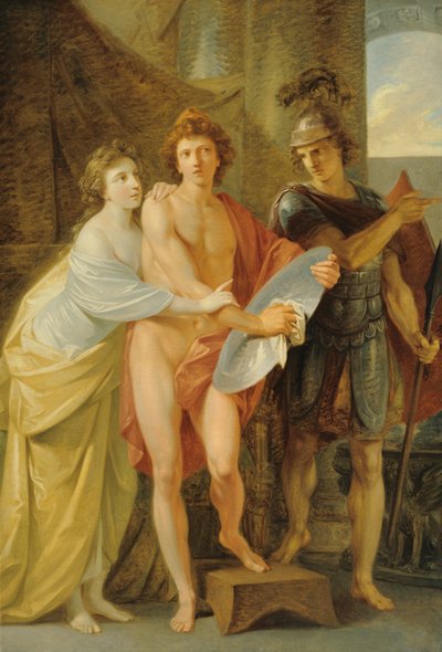 Hectors farväl till Andromache av Friedrich Heinrich Fuger