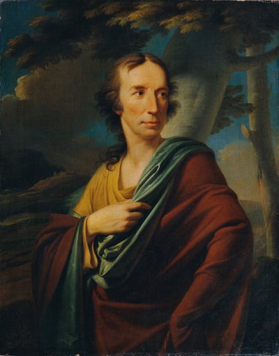 gentleman porträtt av Friedrich Heinrich Fuger