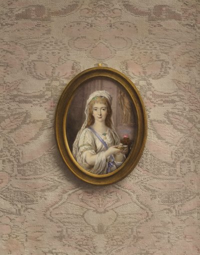 Portrait of a Vestal Virgin  av Friedrich Heinrich Fuger